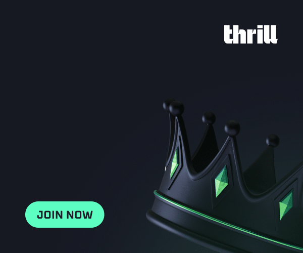 Thrill.com Level Up Bonuses promotional banner